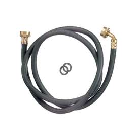 Plumb Pak PP850-6 Washing Machine Hose, 3/4 in Female x Female Thread, Rubber