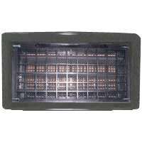 Bestvents 315CBR Foundation Vent, 62 sq-in Net Free Ventilating Area, Thermoplastic, Brown