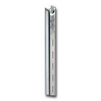 Knape & Vogt 80 Series 80 ANO 48 Single-Slot Shelf Standard, 320 lb Weight Capacity, Wall Mounting, 16 ga, Steel