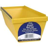 Homax 00019 Drywall Mud Pan, Polystyrene/Steel