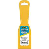 Homax 00020 Putty Knife, 2 in W Polystyrene Blade, Yellow Handle