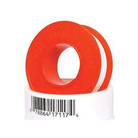 HARVEY 017117-500 Thread Seal Tape, PTFE, Red/White