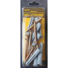 Plextool Drywall Anchors - 336PCs Wall Anchors and Screws for Drywall - Strong and Secure Installation - Includes 7 Self-Tapping Anchors 1.5" - Pack of 24 Boxes - Easy Installation with Screwdriver