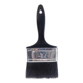 Paint Brush economical 4"(100mm) Moulded Plastic Handle,Natural Pure Bristle