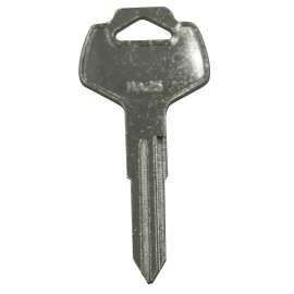 DA25 Brass Blank Key, 100/Box