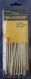 Plextool Round Head Nails 1/8x2", 12pcs - 24 per box (PLX00654)