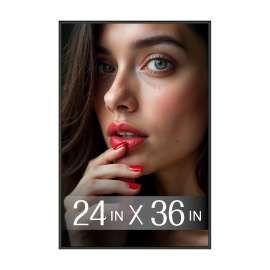 Plexon 24x36 Poster Frame Large Picture Frame for Wall Black Picture Frames Gallery Photo Frame