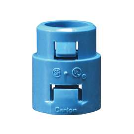 Carlon A253D-CAR Terminal Adapter, 1/2 in, Blue