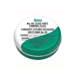 Oatey 30373 Tinning Flux, Yellow, 1.7 oz Carded
