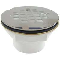 B & K 133-106 Shower Drain, Plastic, For 2 in DWV or SCH 40 ABS or PVC Pipes