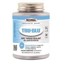Tru-Blu Pipe Thread Sealants, 1/2 Pint Can, Blue