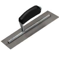 Marshalltown 912 Drywall Trowel, Curved, Concave Blade, Plastic Handle