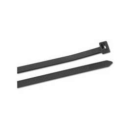 Heavy-Duty Cable Ties w/DbleLock, 175 lb Tensile Strength, 18", UV Black, 50/Bag