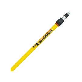 Mr. LongArm Alumiglass 6504 Extension Pole, 2.1 to 3.6 ft L, 1-1/4 in Dia, Fiberglass Handle