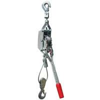 AMERICAN POWER PULL 18600 Cable Puller, 2 ton Lifting, Wheel Ratchet, Galvanized Steel