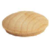 Waddell 8400.50-CS Screw Hole Button, Birch