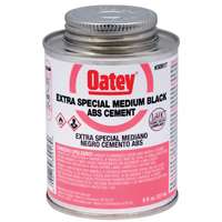 Oatey 30917 Solvent Cement, Black, 8 oz Can