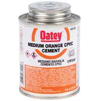 Oatey 31129 Solvent Cement, Orange, 8 oz Can