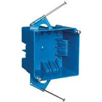 Carlon B432A-UPC Outlet Box, Knockout Cable Entry, Captive Nail Mounting, Thermoplastic
