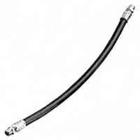 LubriMatic 10-219 Grease Gun Hose, 5000 psi NPT Male, 18 in L, Rubber/Steel