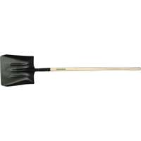 UnionTools 54246 Coal and Street Shovel, 60-1/8 in OAL, Steel Blade, Hardwood Handle