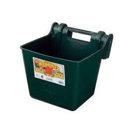 Little Giant HF15GREEN DuraFlex, Portable Hook-Over Feeder, 15 qt Volume, Polyethylene, Green