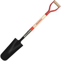 RAZOR-BACK 47202 Drain Spade, 14 in L x 6-1/8 in W Blade, Hardwood Handle