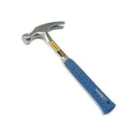 Estwing E3-20SM Rip Claw Framing Hammer, 20 oz Head, Steel Head, 13-3/4 in OAL, Blue Handle