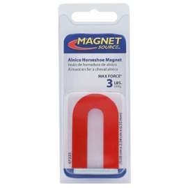 RED SM Horseshoe Magnet