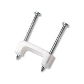 GB PS-225BG/J Insulated Cable Staple, Plastic/Polyethylene, Bag