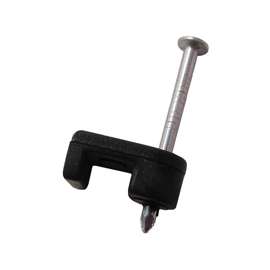 GB PSB-1600T Low Voltage Cable Staple, 7/8 in L Leg, Polyethylene, Pack