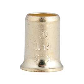 GB 10-410C Crimp Connector, 600 V, 10 to 18 AWG, Silver