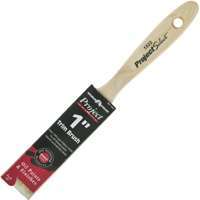 Linzer 1522-1 Paint Brush, 2-1/4 in L Bristle, Beaver Tail Handle, Brass Ferrule