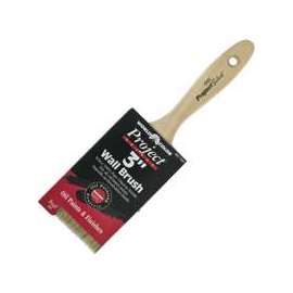 Linzer 1522-3 Paint Brush, 3 in L Bristle, Beaver Tail Handle, Brass Ferrule