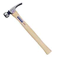 Vaughan 999 Rip Framing Hammer, 20 oz Head, HCS Head, White Handle