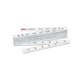 Fiberglass Folding Rules, 6 ft, Fiberglass, Inside-Reading