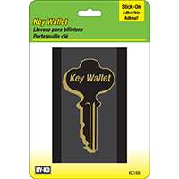 HY-KO KC168 Key Wallet, Plastic