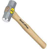 Vulcan Engineer Hammer, 2 Lb, Steel Head, Hickory Wood