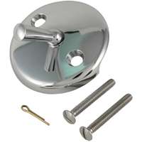 Plumb Pak PP22601 Tub Face Plate, Chrome, For Bath Drains
