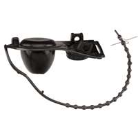 Plumb Pak PP23503 Flapper Tank Ball, Vinyl, Black