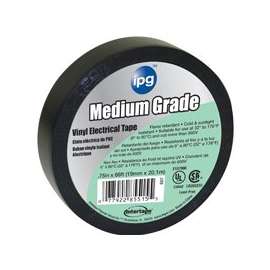 IPG 85835 Electrical Tape, 66 ft L, 7 mil Thick, PVC Backing