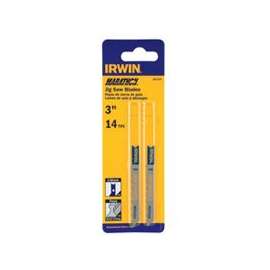 IRWIN 3071314 Jig Saw Blade, 14 TPI, Steel