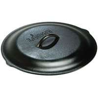 Lodge L10SC3 Cookware Cover, Cast Iron, Black