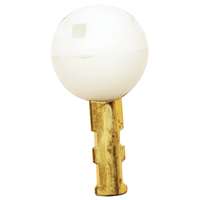 Plumb Pak PP808-73 Oval Stem Replacement Faucet Ball, Plastic