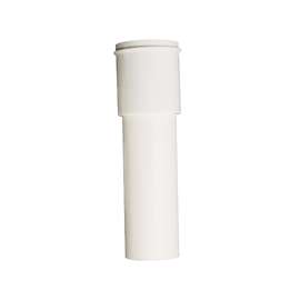Plumb Pak PP911W Extension Tube, 1-1/2 x 1-1/2 in Slip Joint, 12 in L, White
