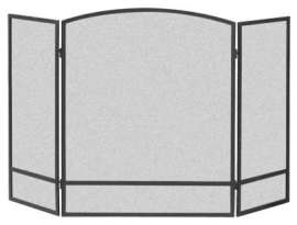 3Panel FireplaceScreen