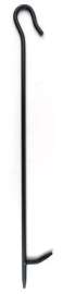 30" BLK Fireplace Poker