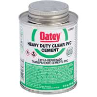 Oatey 30876 Solvent Cement, Clear, 16 oz Can