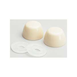 Fluidmaster 7116 Bowl Bolt Cap, Plastic, Bone