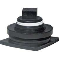 Rubbermaid 5050-12 Stock Tank Drain Plug Kit, Plastic, For 4242, 4243, 4244, 4245 and 4247 Stock Tank